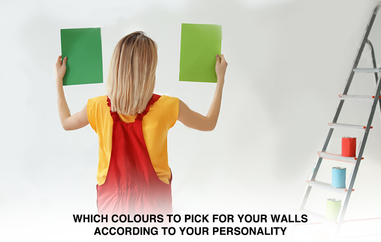 Which colours to pick for your walls according to your personality