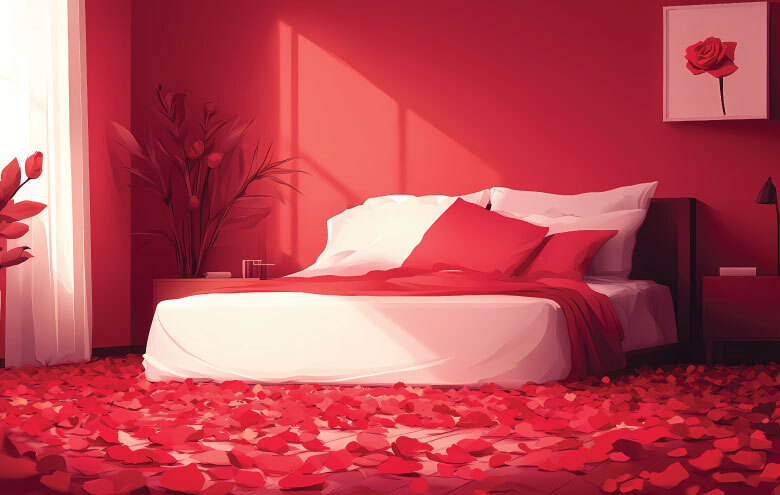 Romantic Bedroom Colour Ideas for Couples