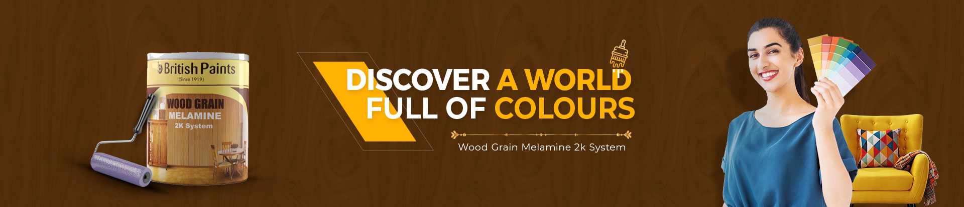 Wood Grain Melamine 2k System